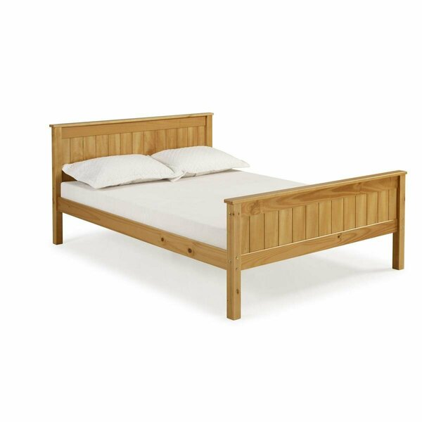 Kd Cama De Bebe Harmony Full Wood Platform Bed Cinnamon KD3236252
